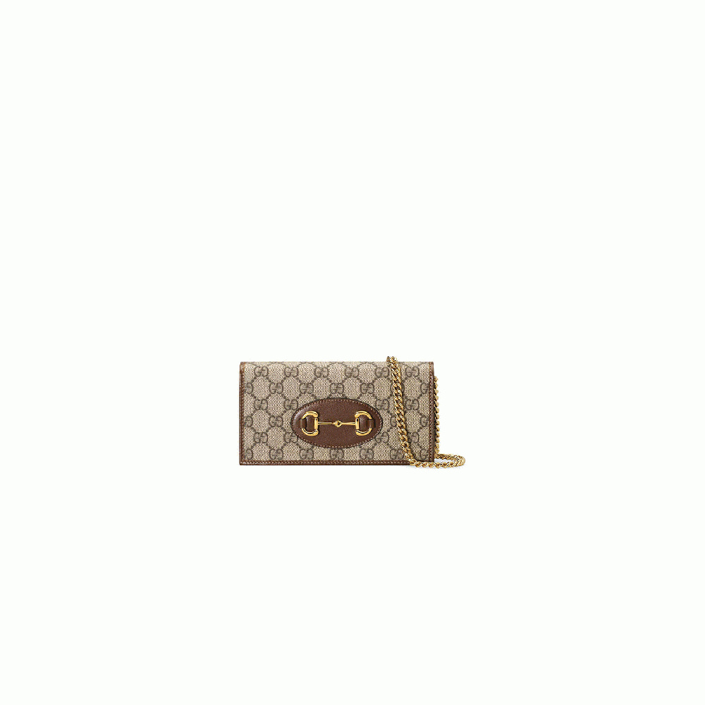 14651-1 Gucci Horsebit 1955 Wallet With Chain