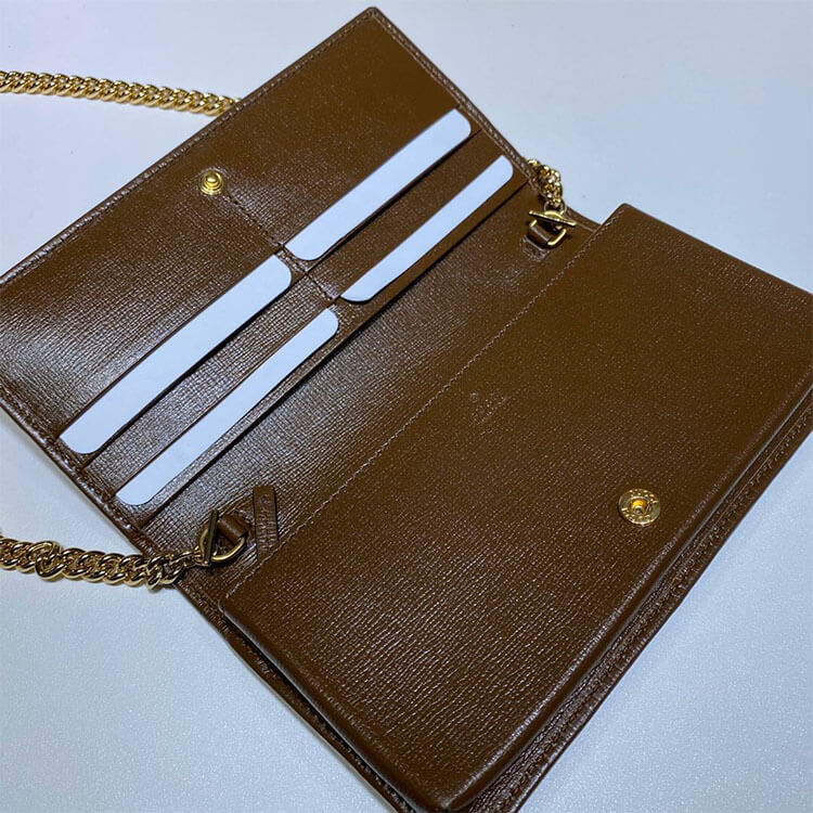 14651-5 Gucci Horsebit 1955 Wallet With Chain