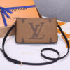 14708-2 LV Double Zip Pochette