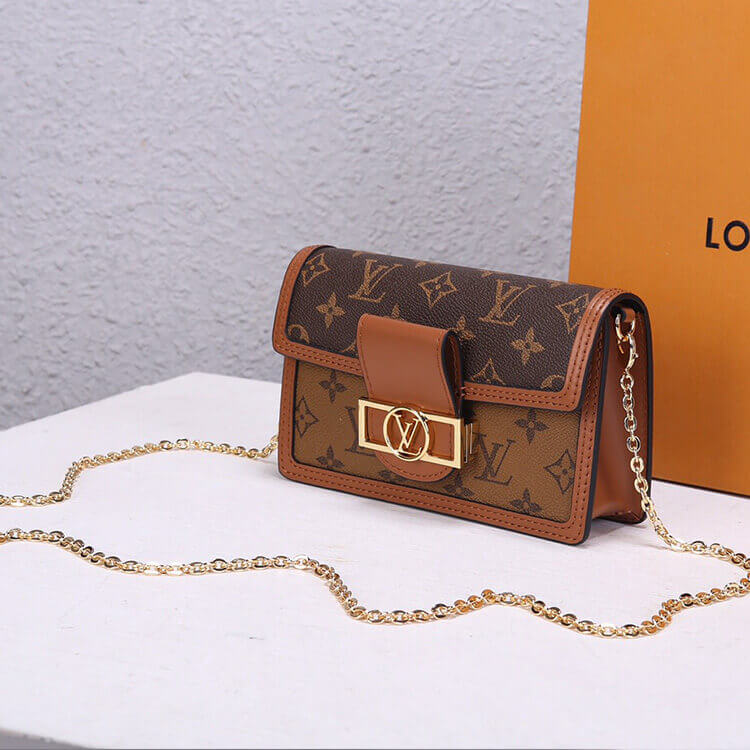 14714-3 LV Dauphine Chain Wallet