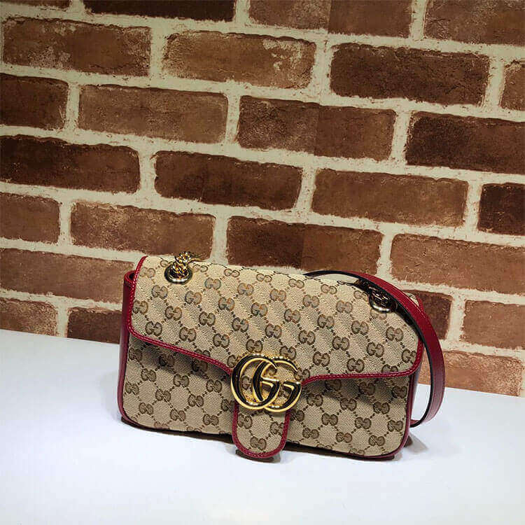 14724-2 Gucci GG Marmont Small Shoulder Bag