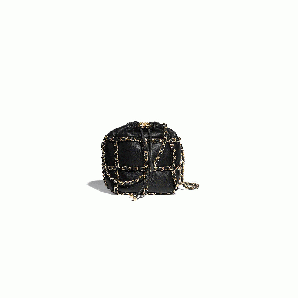 CHANEL Small Drawstring Bag