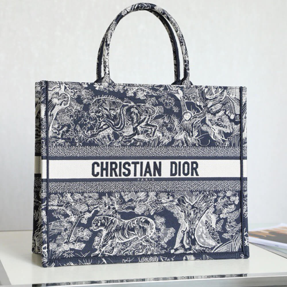 15151-3 LARGE DIOR BOOK TOTE