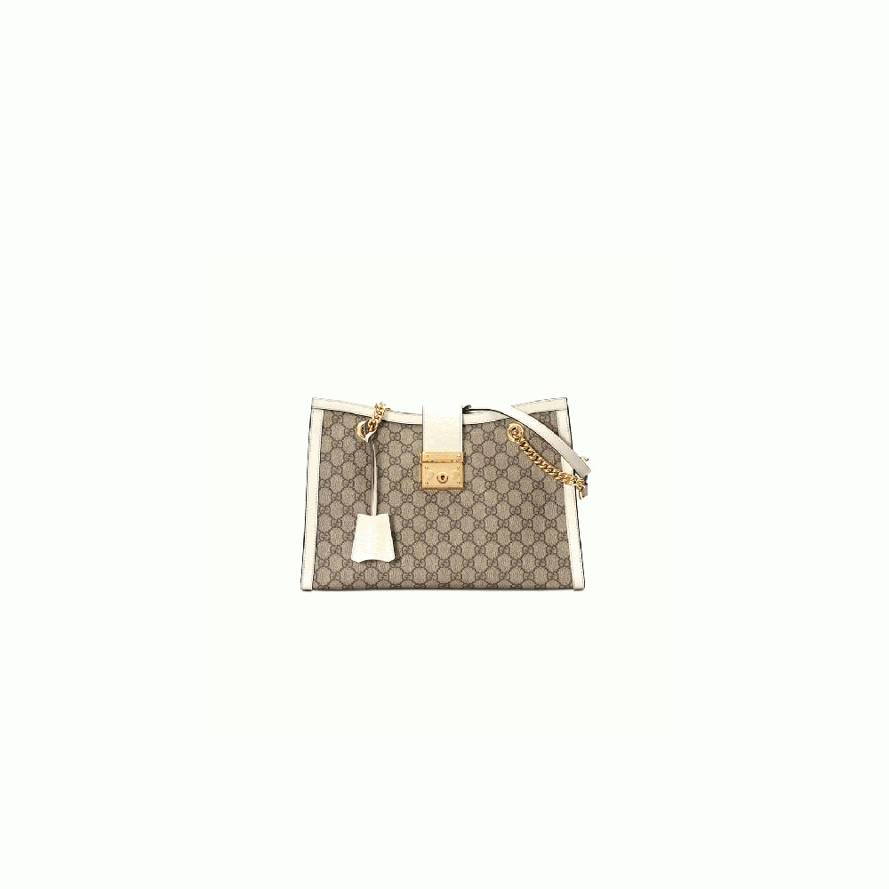 Padlock medium GG shoulder bag