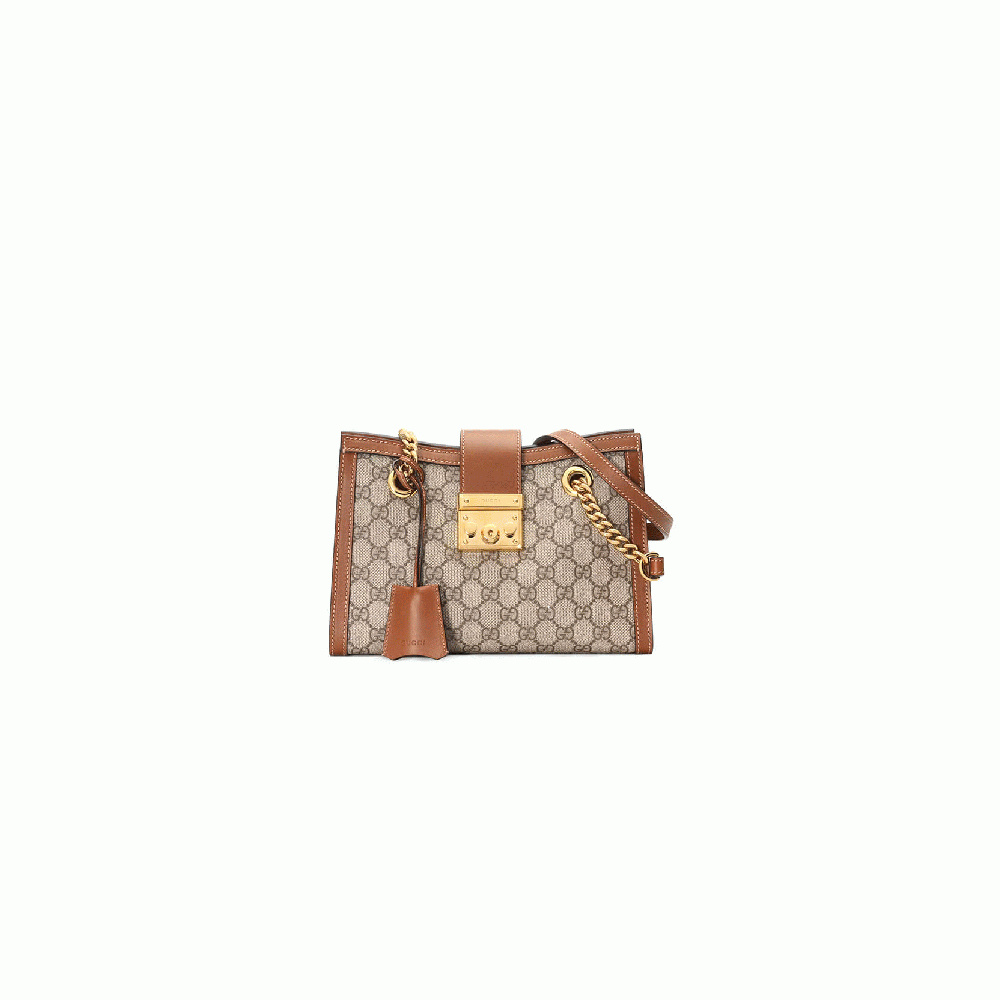 Padlock small GG shoulder bag