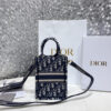 MINI DIOR BOOK TOTE PHONE BAG