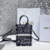 MINI DIOR BOOK TOTE PHONE BAG