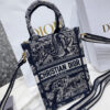 MINI DIOR BOOK TOTE PHONE BAG