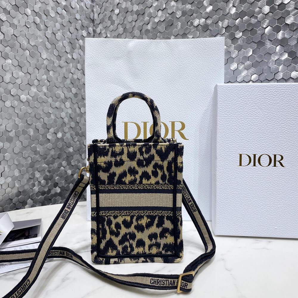 MINI DIOR BOOK TOTE PHONE BAG