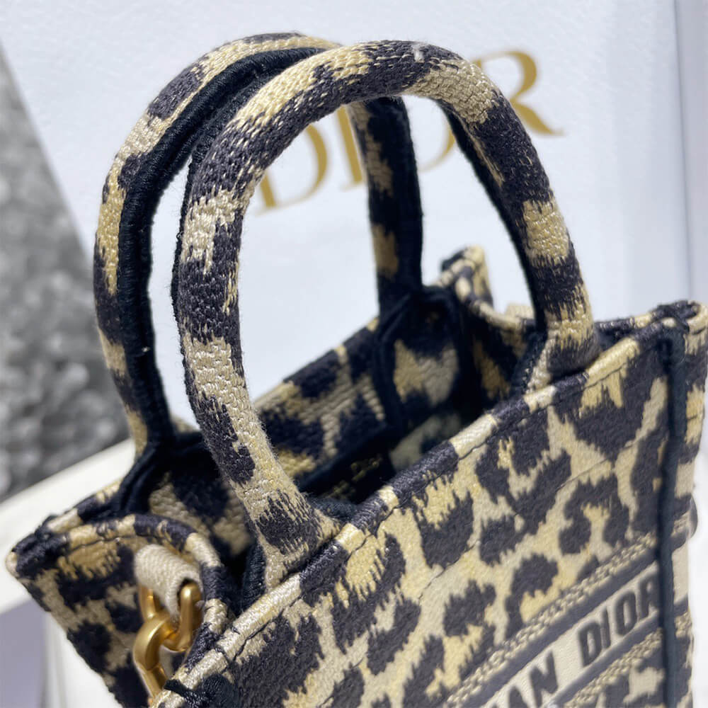 MINI DIOR BOOK TOTE PHONE BAG