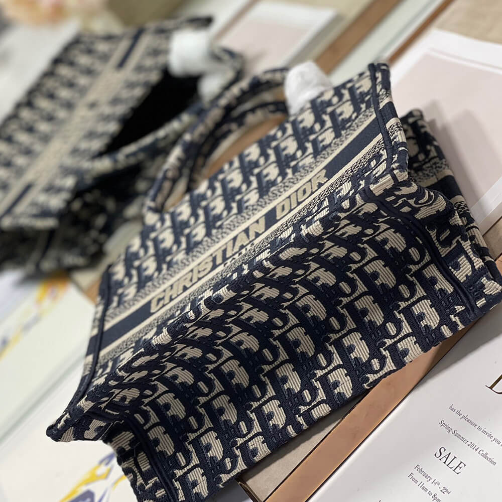 SMALL DIOR BOOK TOTE