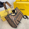 15439-3 Fendi Small Runaway Shopper Bag