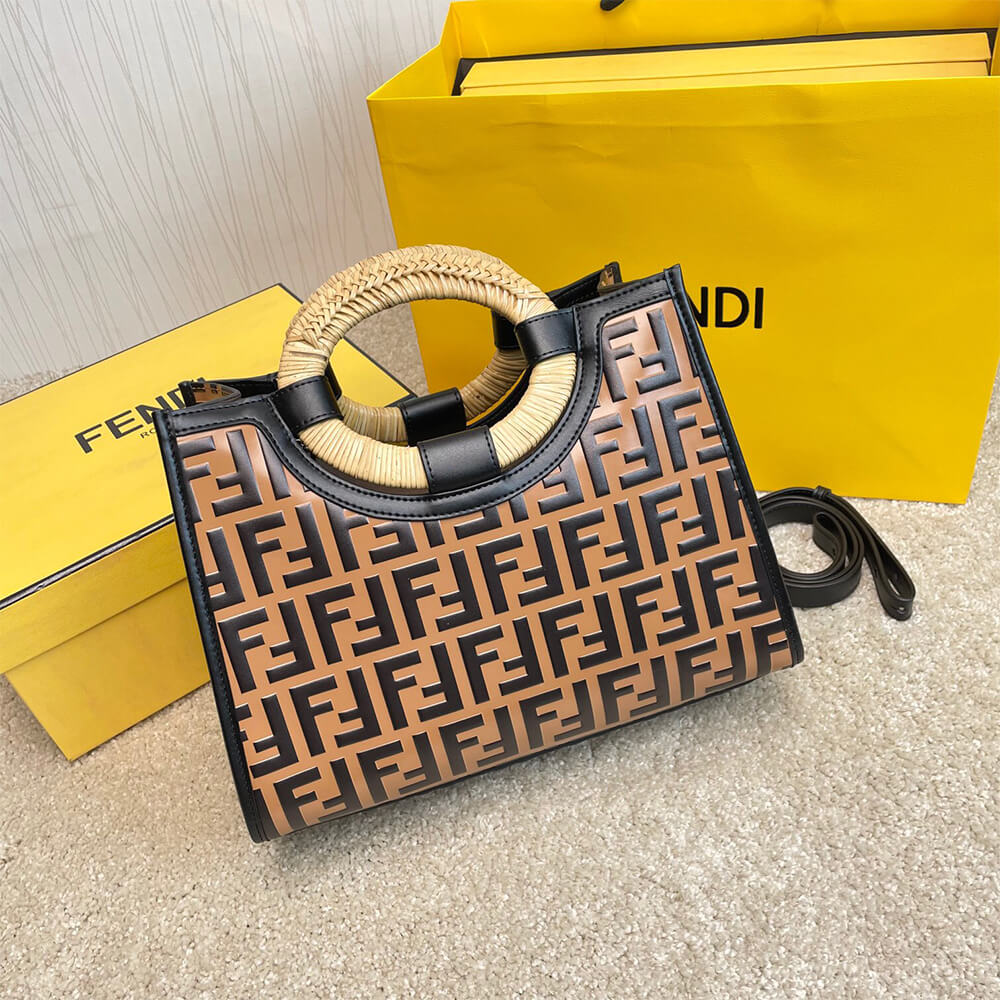 15439-4 Fendi Small Runaway Shopper Bag