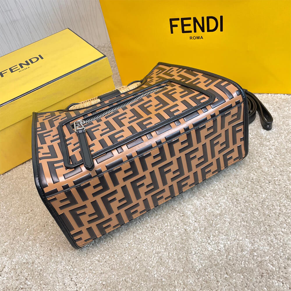 15439-5 Fendi Small Runaway Shopper Bag