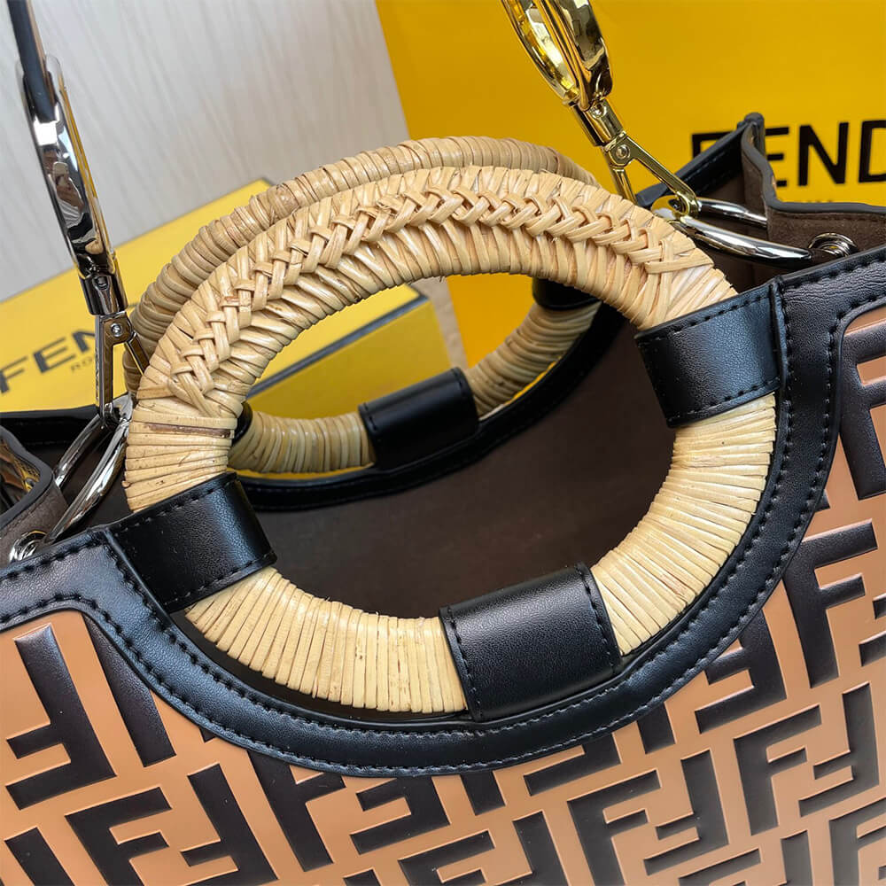 15439-6 Fendi Small Runaway Shopper Bag