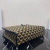 Large Prada Symbole jacquard fabric handbag
