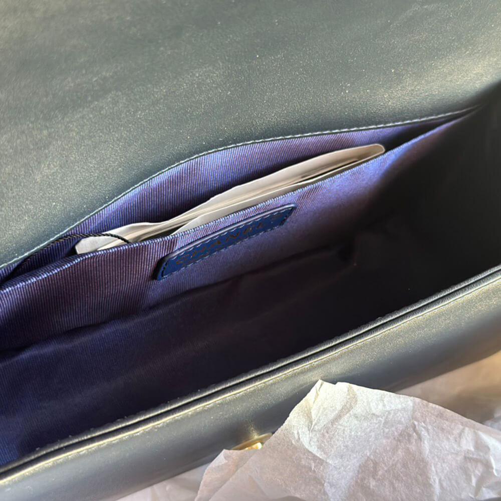 Chevron Boy Chanel Handbag