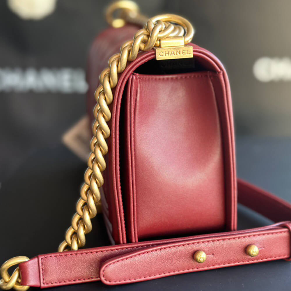 Chevron Boy Chanel Handbag