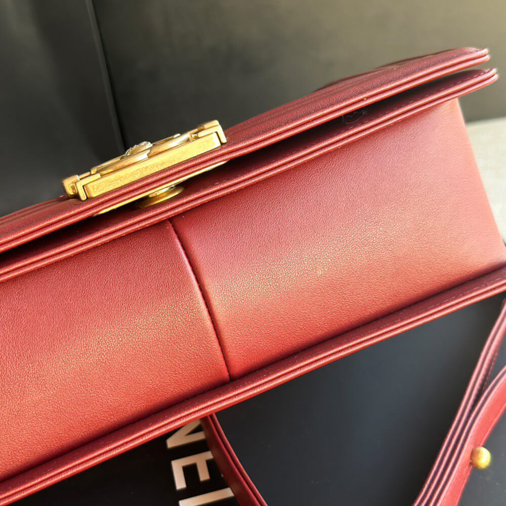 Chevron Boy Chanel Handbag