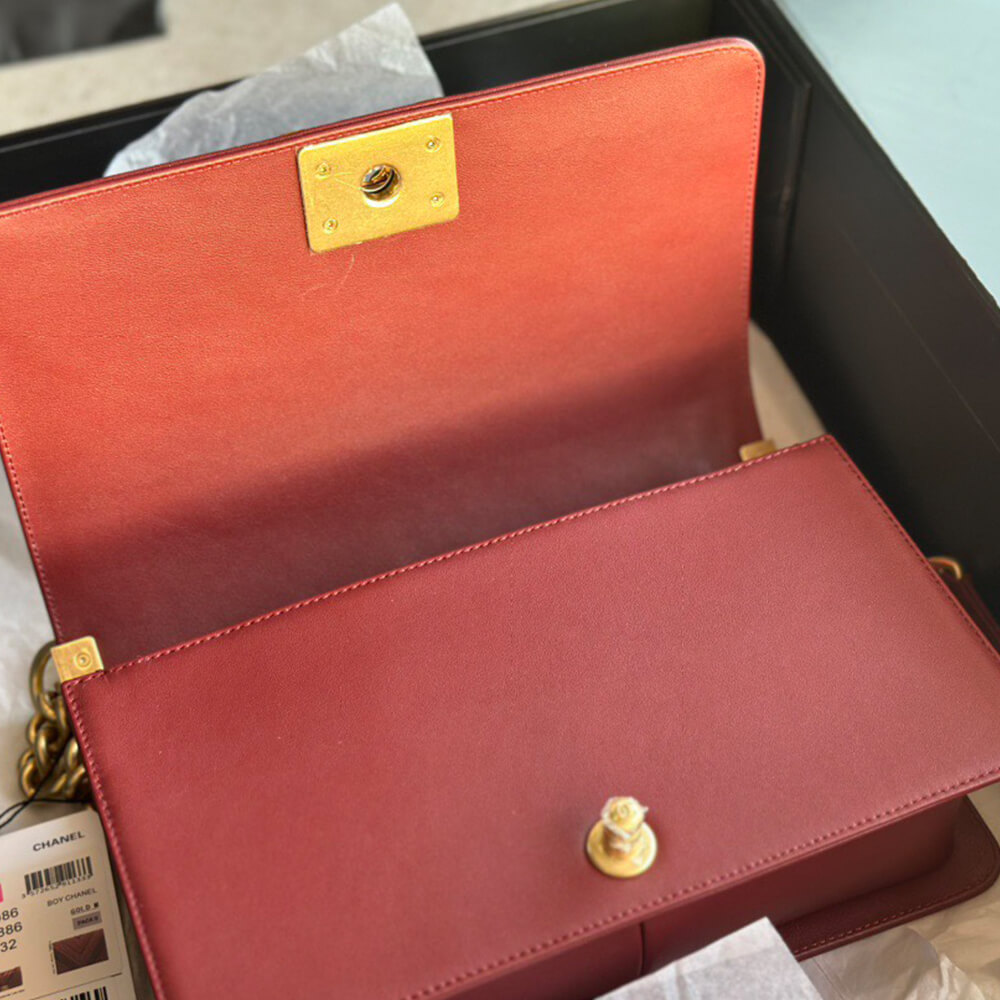 Chevron Boy Chanel Handbag