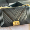 Chevron Boy Chanel Handbag