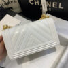 Chevron Boy Chanel Handbag