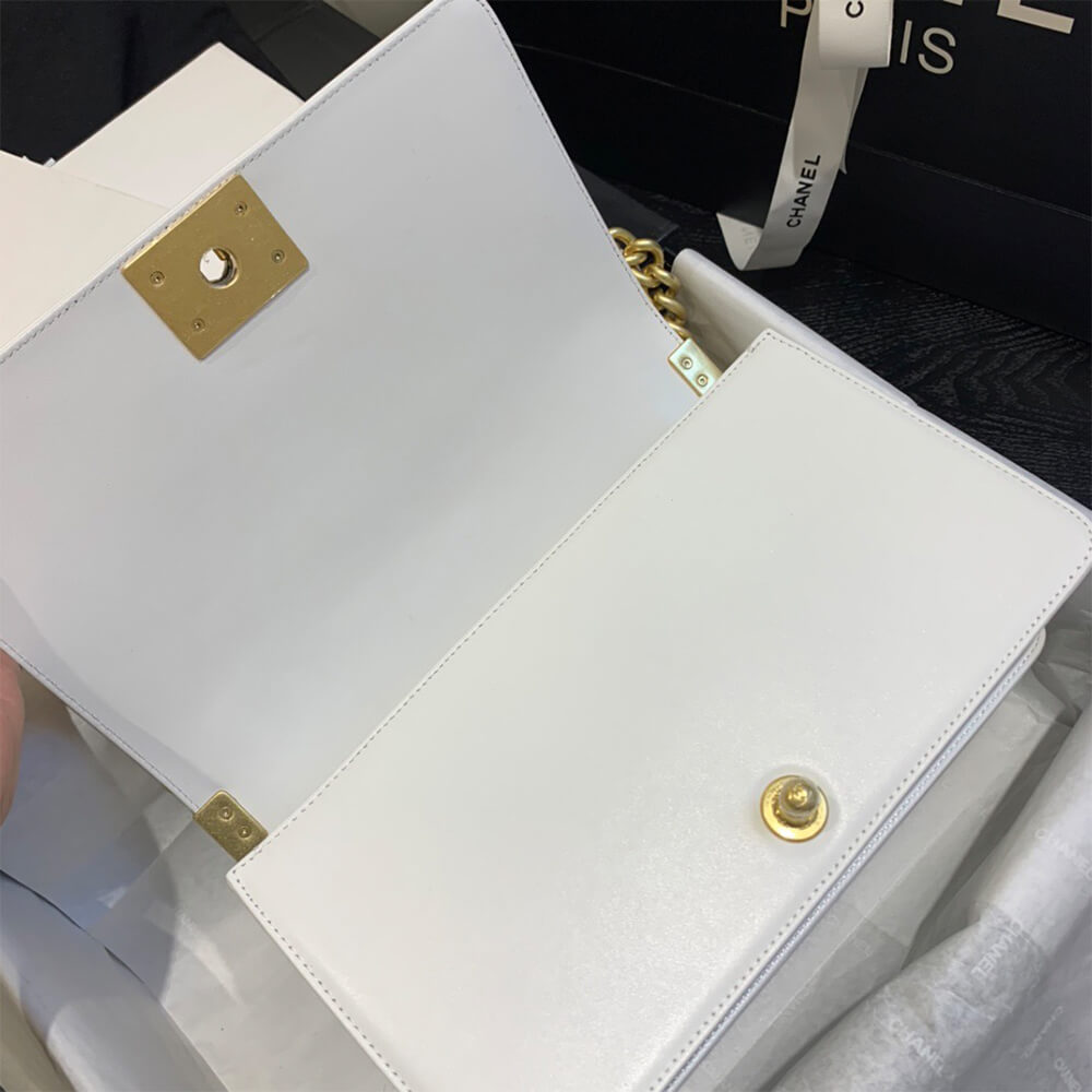 Chevron Boy Chanel Handbag