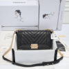 Chevron Caviar Boy Chanel Handbag