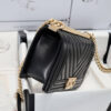 Chevron Boy Chanel Handbag