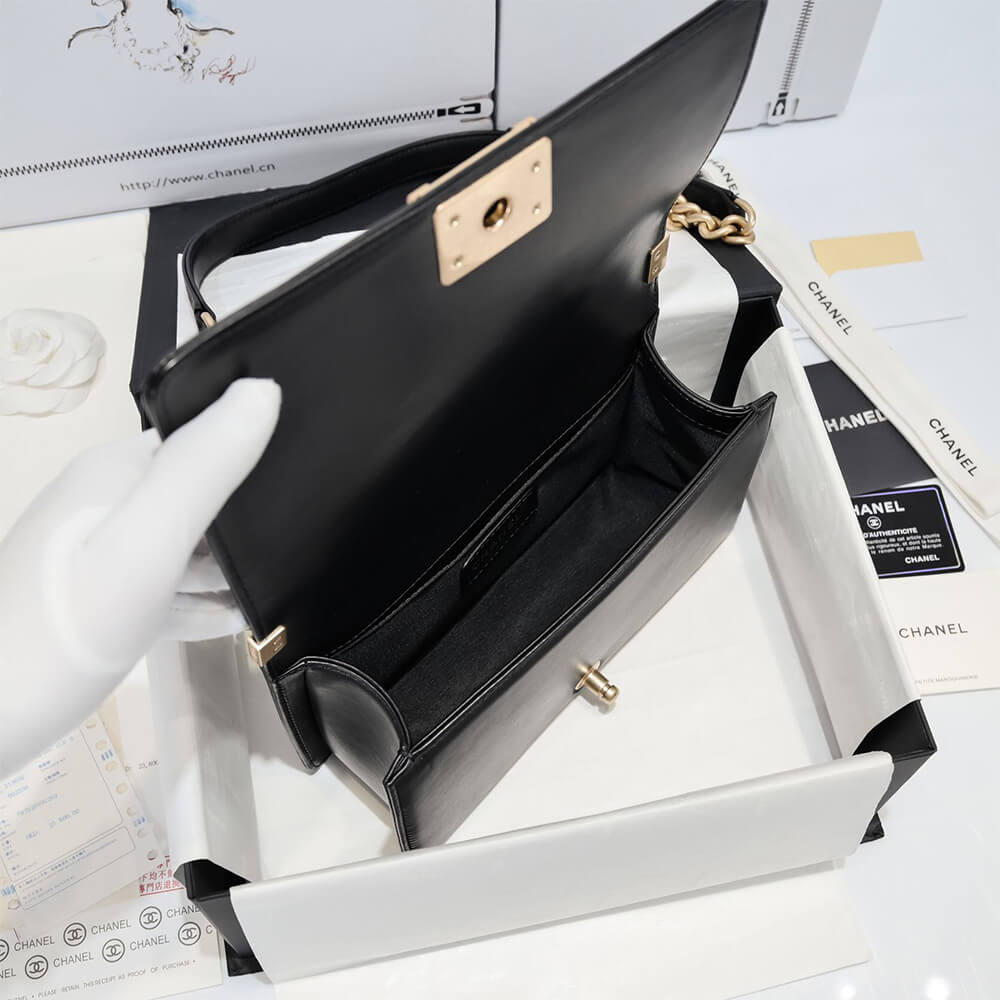 Chevron Boy Chanel Handbag