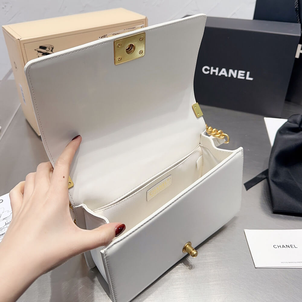 Chevron Boy Chanel Handbag