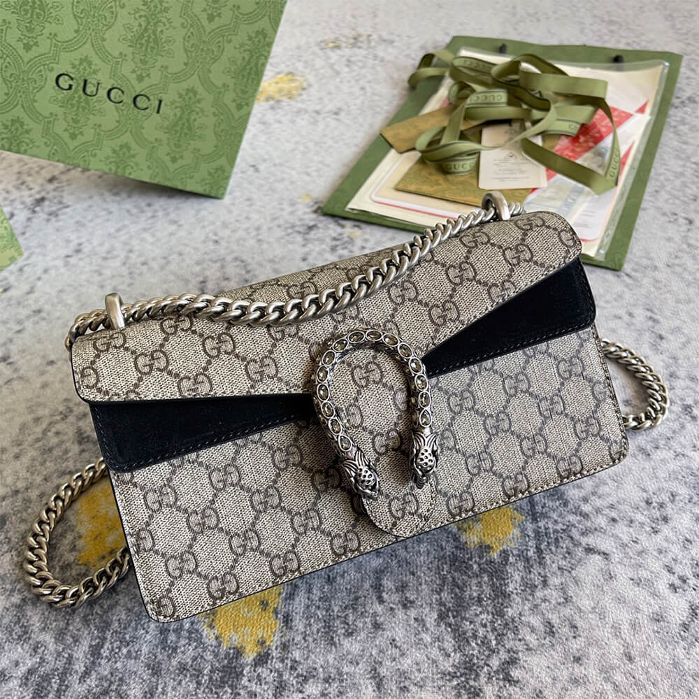 15505-3 Dionysus GG small shoulder bag