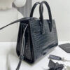 YSL SAC DE JOUR NANO IN EMBOSSED CROCODILE SHINY LEATHER
