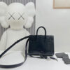 YSL SAC DE JOUR NANO IN EMBOSSED CROCODILE SHINY LEATHER