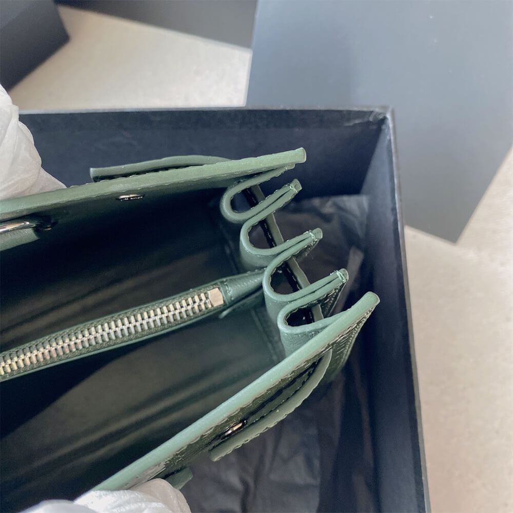 15575-7 YSL SAC DE JOUR BABY IN CROCODILE-EMBOSSED