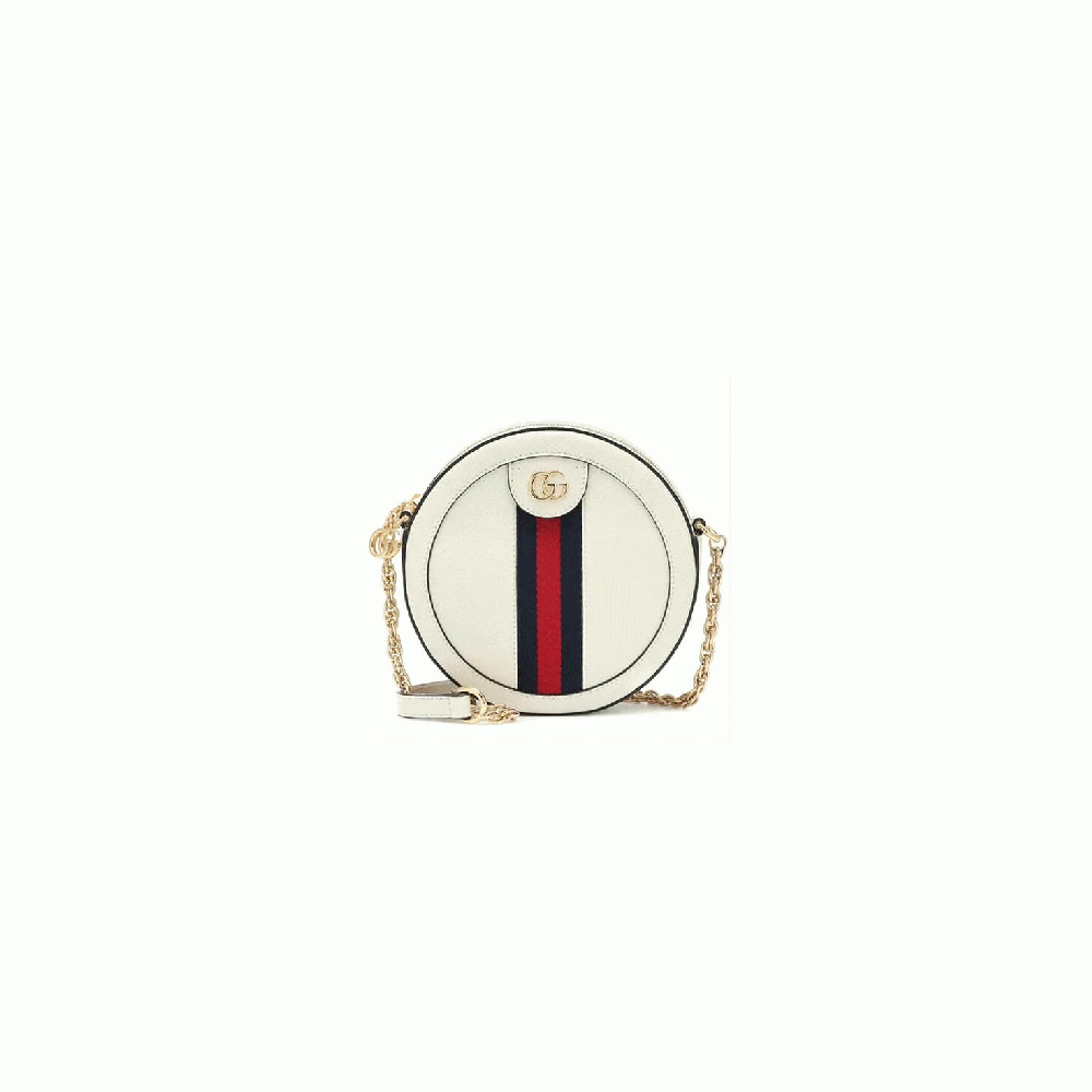 Ophidia GG mini round shoulder bag