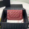 15612-4 CHANEL WALLET ON CHAIN