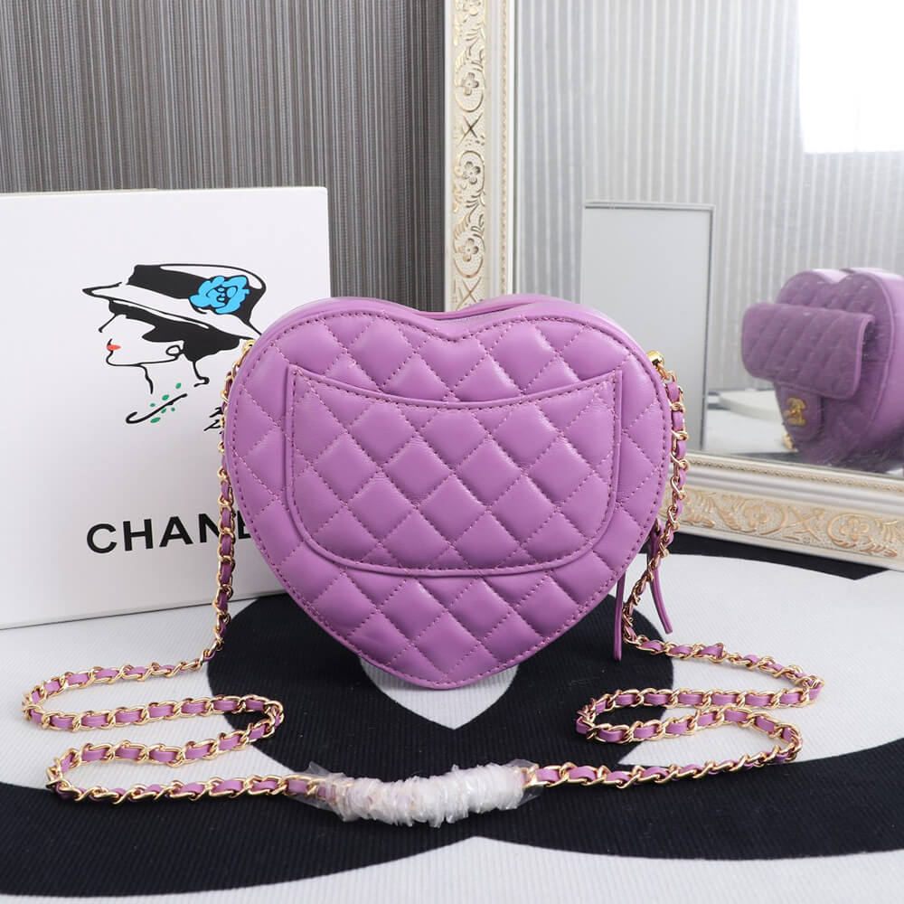Chanel 22s Heart Bag
