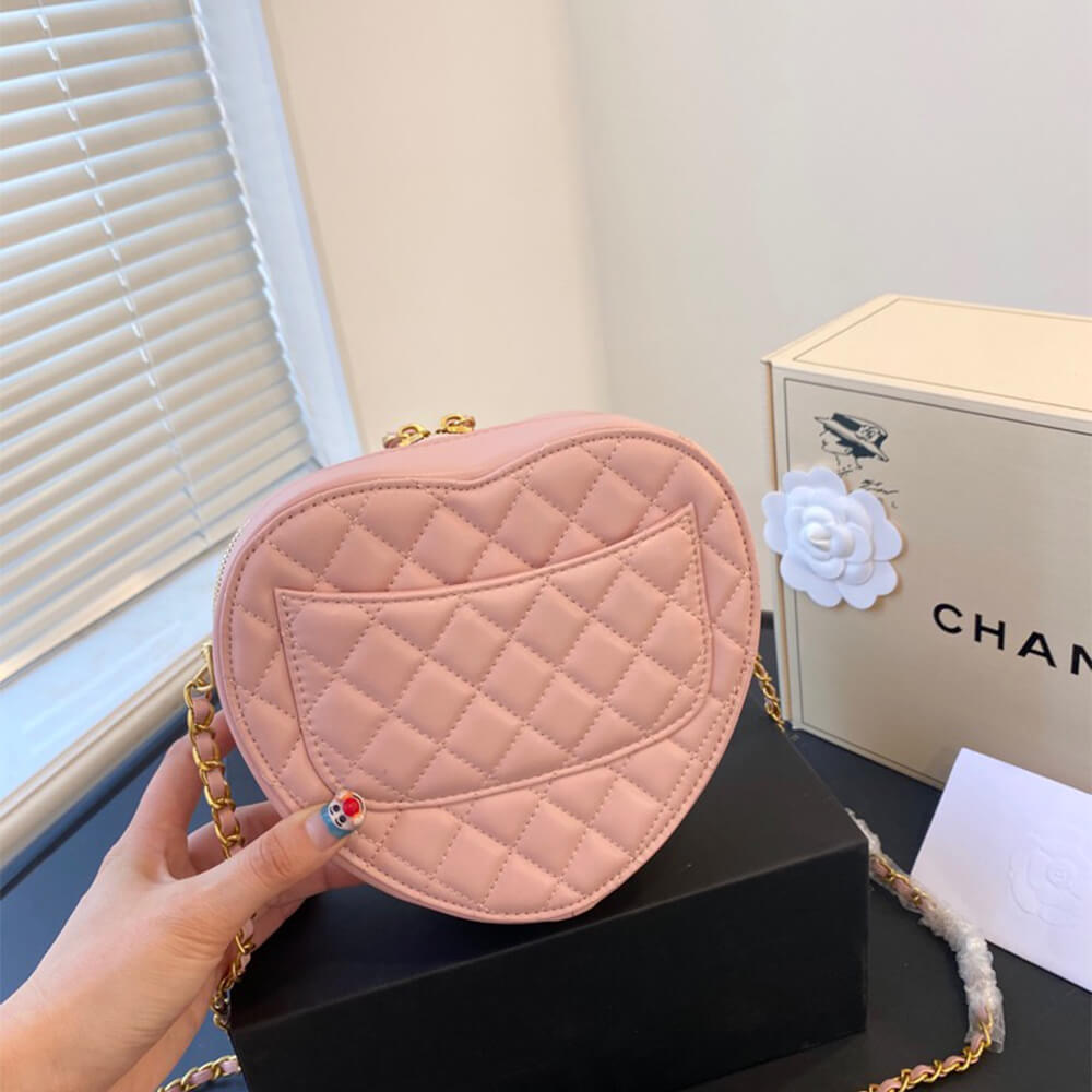 Chanel 22s Heart Bag