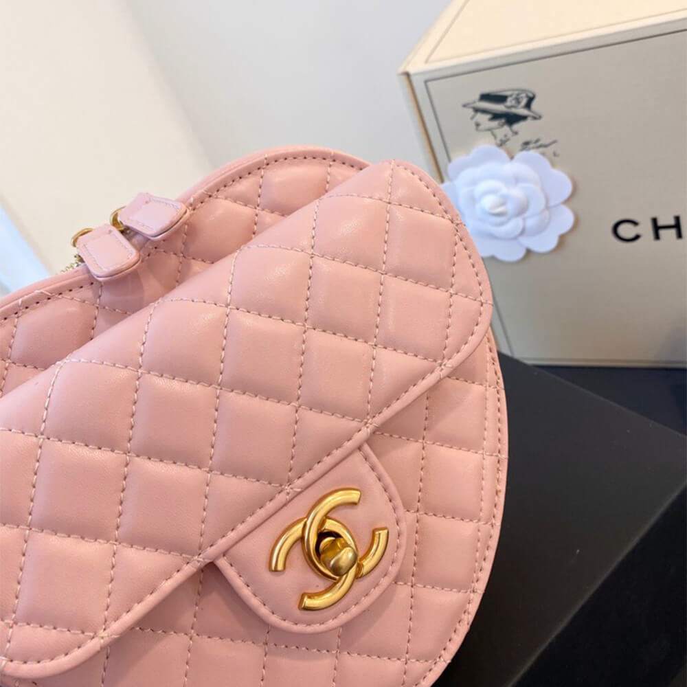 Chanel 22s Heart Bag