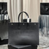 RIVE GAUCHE LARGE TOTE BAG IN SMOOTH LEATHER