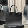 RIVE GAUCHE SMALL TOTE BAG IN SMOOTH LEATHER