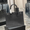 RIVE GAUCHE SMALL TOTE BAG IN SMOOTH LEATHER