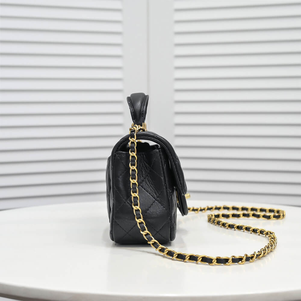 Chanel Mini Flap with Top Handle