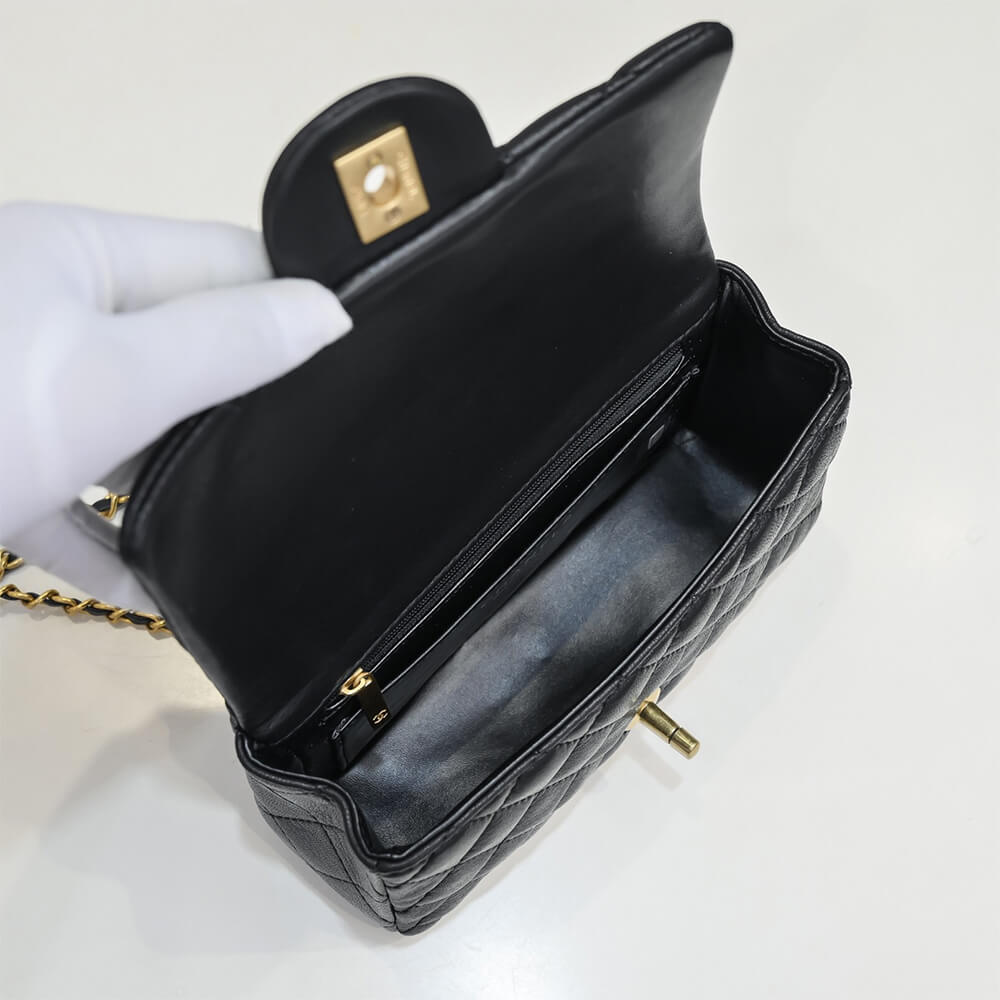 Chanel Mini Flap with Top Handle