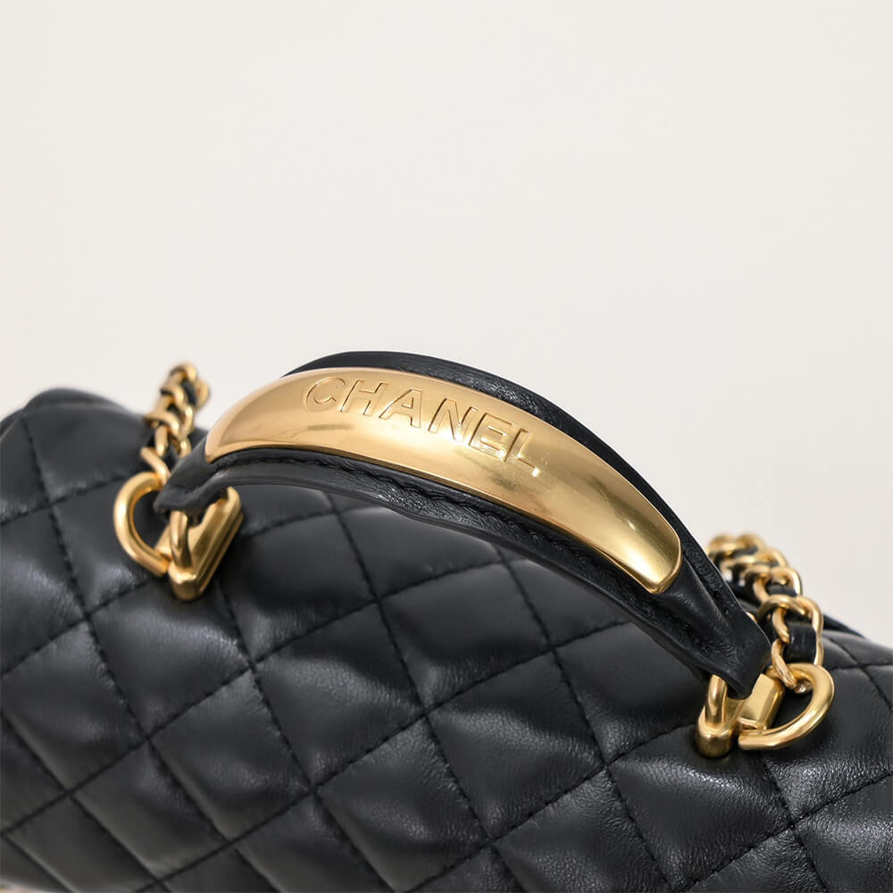 Chanel Mini Flap with Top Handle