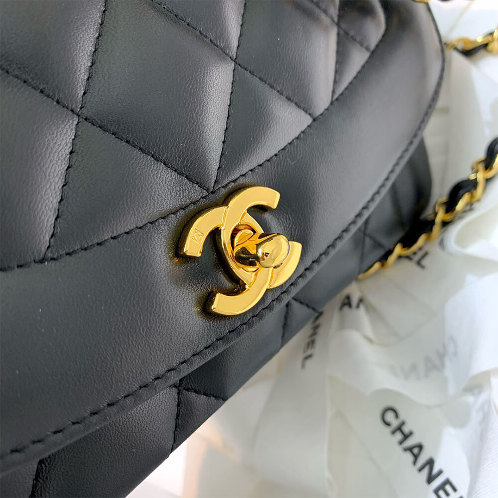 Chanel Vintage Small Diana Flap Bag