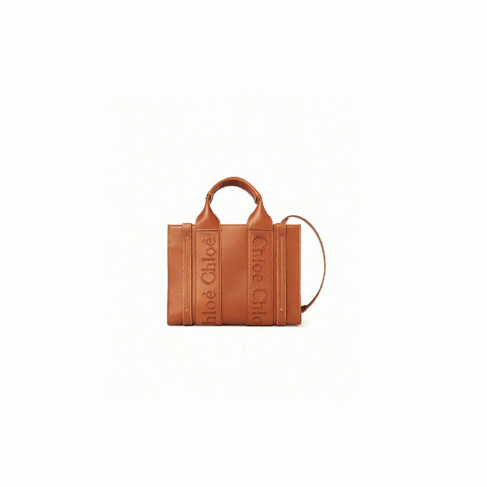 Chole small woody tote bag