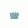 15815-1 CHANEL Woven Straw Raffia Striped Medium Deauville Tote