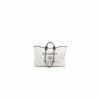 15816-1 CHANEL Woven Straw Raffia Striped Medium Deauville Tote